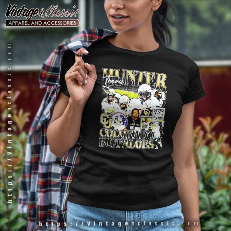Travis Hunter Colorado Buffaloes Signature Women TShirt Travis Hunter Colorado Buffaloes Signature Women TShirt