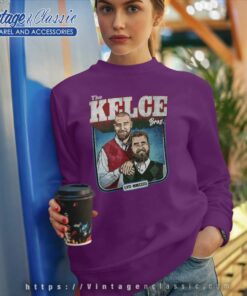 Travis Kelce And Jason Kelce Brothers Sweatshirt