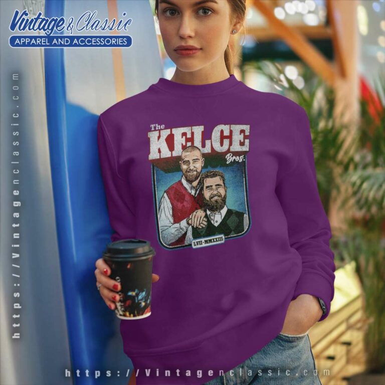 Travis Kelce And Jason Kelce Brothers Sweatshirt Travis Kelce And Jason Kelce Brothers Sweatshirt