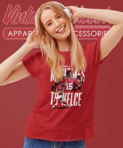 Travis Kelce And Patrick Mahomes Chiefs Women TShirt