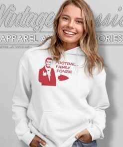 Travis Kelce Football Family Fonzie Chiefs Travis Kelce Football Family Fonzie Chiefs Hoodie