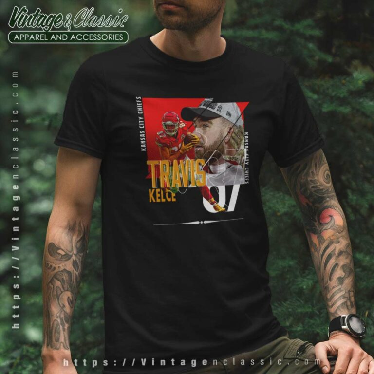 Travis Kelce Football Paper Poster Chiefs 4 T Shirt Travis Kelce Football Paper Poster Chiefs 4 T Shirt