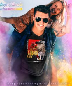 Travis Kelce Football Paper Poster Chiefs 4 V Neck TShirt