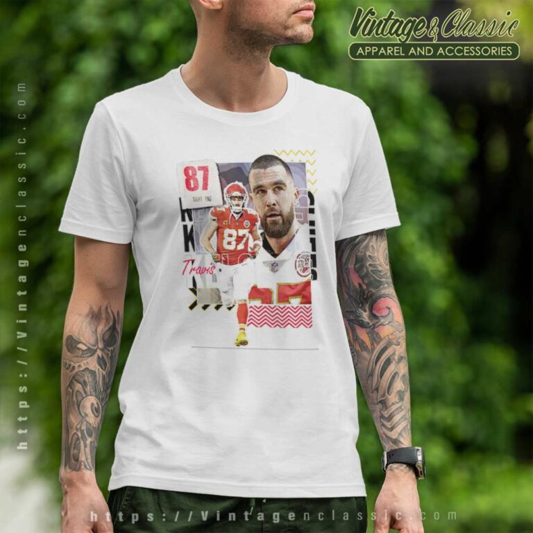 Travis Kelce Football Paper Poster Chiefs 6 T Shirt Travis Kelce Football Paper Poster Chiefs 6 T Shirt