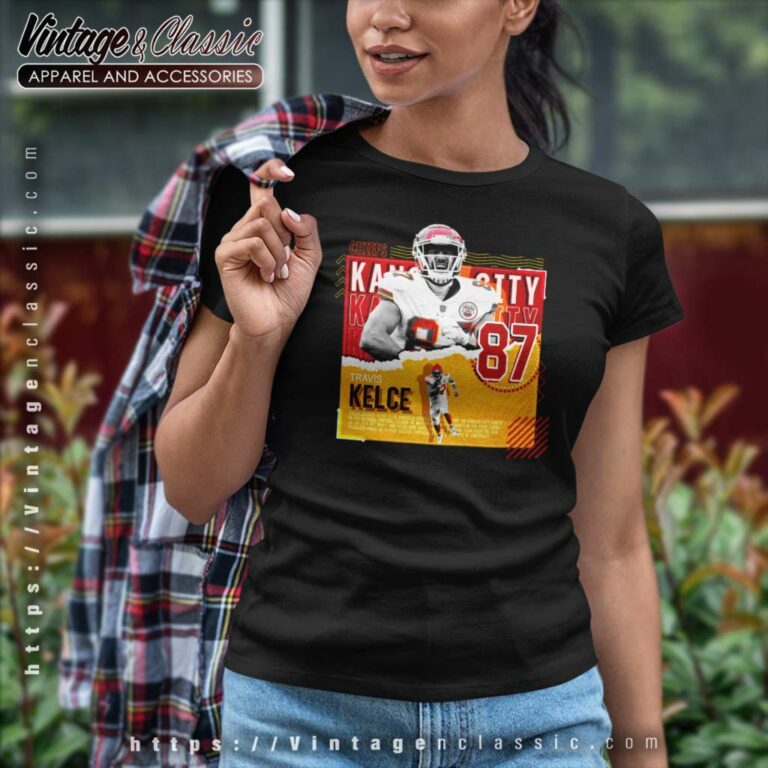 Travis Kelce Football Paper Poster Chiefs Women TShirt Travis Kelce Football Paper Poster Chiefs Women TShirt