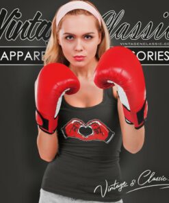 Travis Kelce Kansas City Chiefs Heart Hands Tank Top Racerback