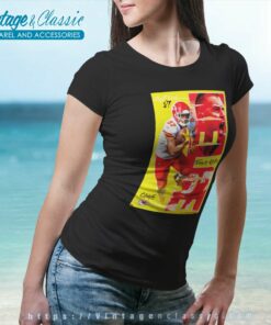 Travis Kelce Kansas City Chiefs Poster Women TShirt