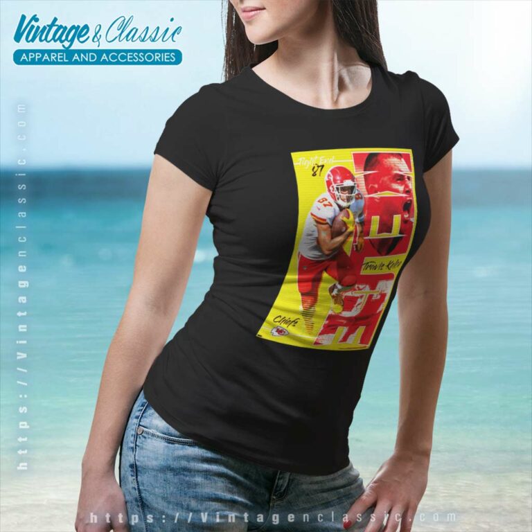 Travis Kelce Kansas City Chiefs Poster Women TShirt Travis Kelce Kansas City Chiefs Poster Women TShirt