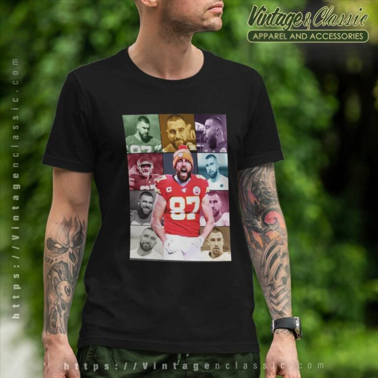 Travis Kelce Kansas City Chiefs The Eras Tour T Shirt Travis Kelce Kansas City Chiefs The Eras Tour T Shirt