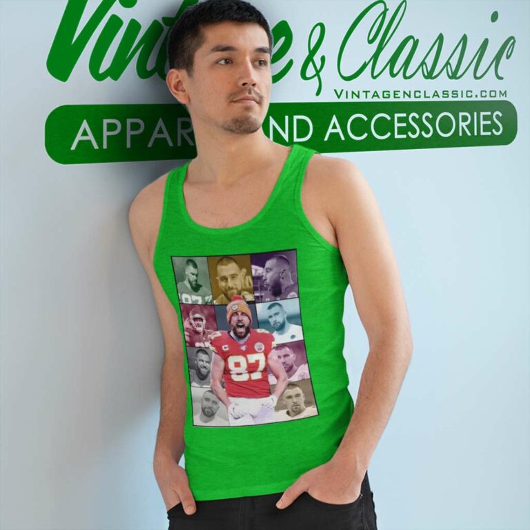 Travis Kelce Kansas City Chiefs The Eras Tour Tank Top Racerback Travis Kelce Kansas City Chiefs The Eras Tour Tank Top Racerback