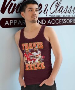 Travis Kelce Kansas City Chiefs Win Tank Top Racerback