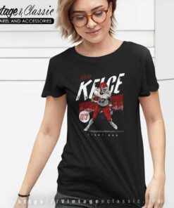 Travis Kelce Kansas City Grunge Women TShirt
