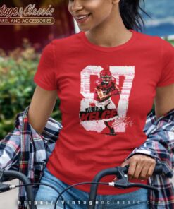 Travis Kelce Kansas City Rough Women TShirt