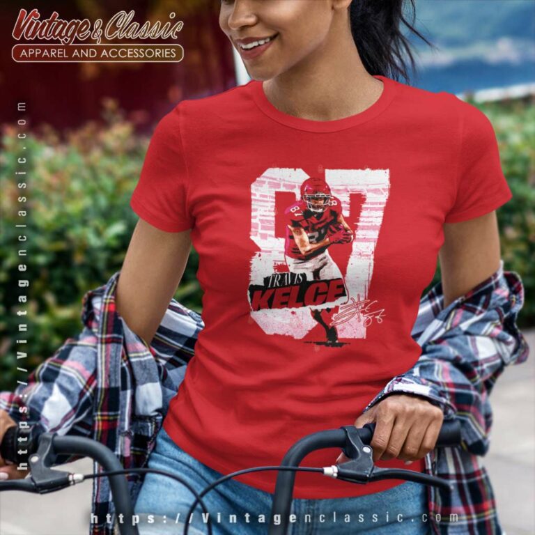 Travis Kelce Kansas City Rough Women TShirt Travis Kelce Kansas City Rough Women TShirt