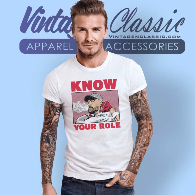 Travis Kelce Know Your Role T Shirt Travis Kelce Know Your Role T Shirt