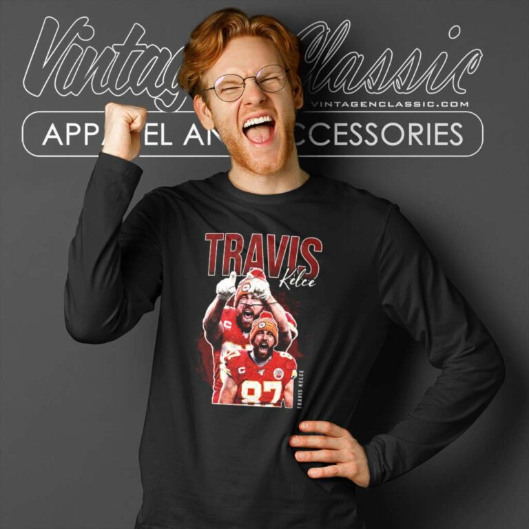 Travis Kelce Shirt Gift For Chiefs Fan Long Sleeve Tee Travis Kelce Shirt Gift For Chiefs Fan Long Sleeve Tee