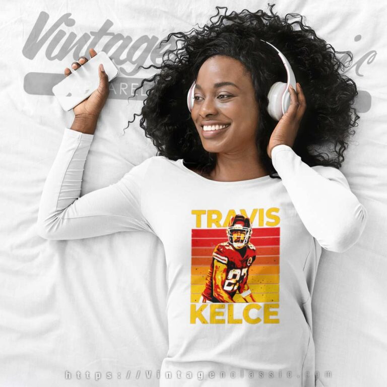 Travis Kelce Shirt Gift For Travis Fan Long Sleeve Tee Travis Kelce Shirt Gift For Travis Fan Long Sleeve Tee