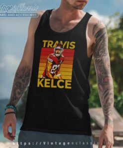 Travis Kelce Shirt Gift For Travis Fan Tank Top Racerback