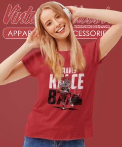 Travis Kelce Signature Kansas City Chiefs Women TShirt