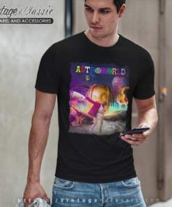 Travis Scott Alternate Astroworld Poster Shirt 6 Travis Scott Alternate Astroworld Poster T Shirt