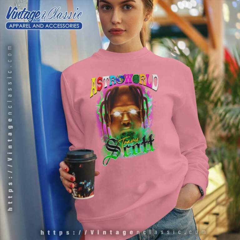 Travis Scott Astroworld Concert Official Tour Sweatshirt Travis Scott Astroworld Concert Official Tour Sweatshirt