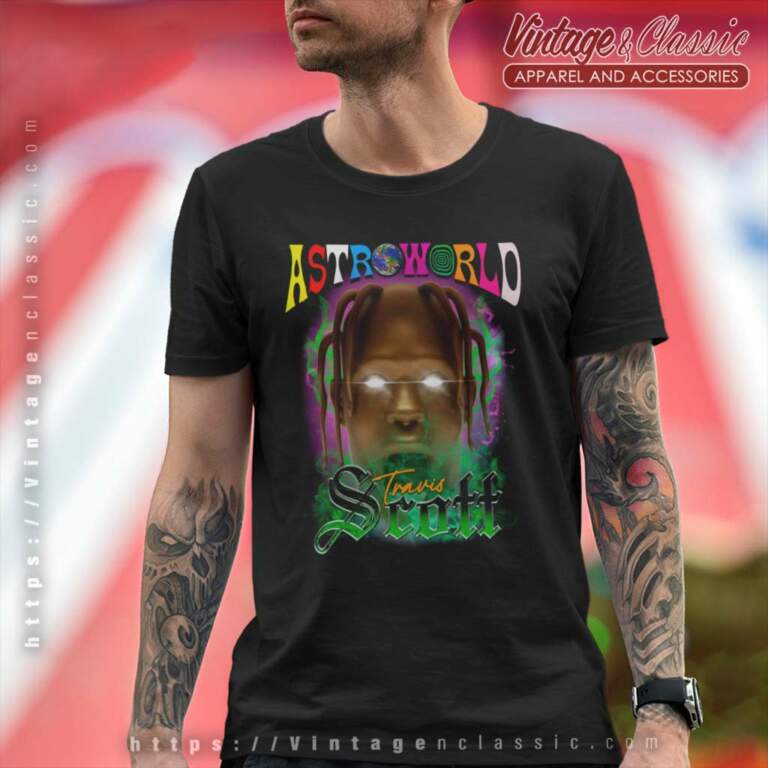 Travis Scott Astroworld Concert Official Tour T Shirt Travis Scott Astroworld Concert Official Tour T Shirt