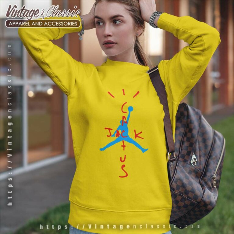 Travis Scott Cactus Jack Jordan Air Sweatshirt Travis Scott Cactus Jack Jordan Air Sweatshirt