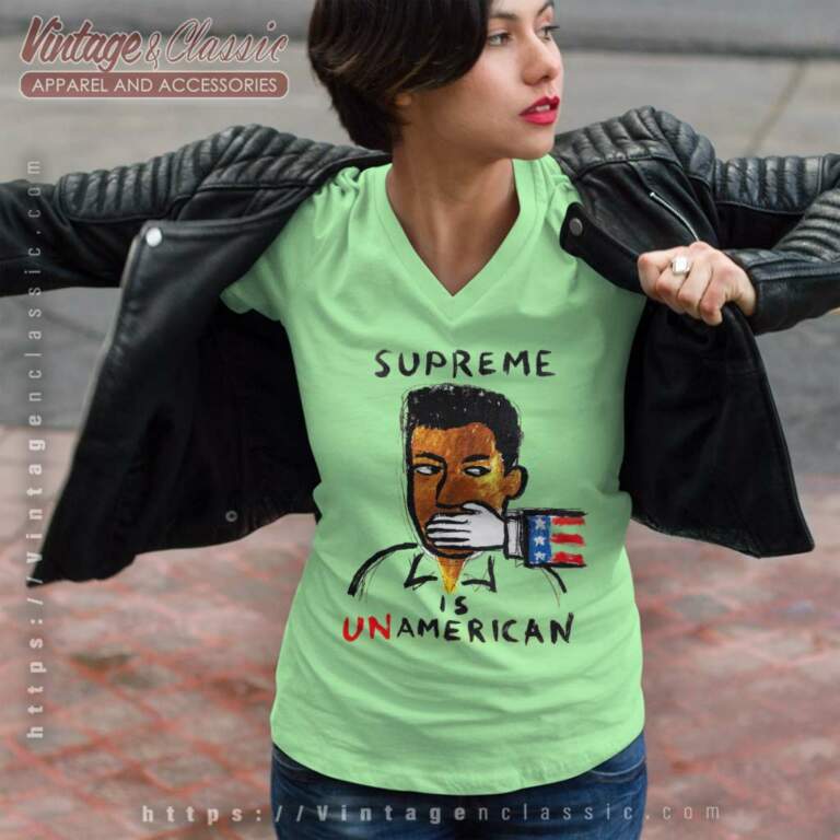 Travis Scott Censorship Is Unamerican V Neck TShirt Travis Scott Censorship Is Unamerican V Neck TShirt