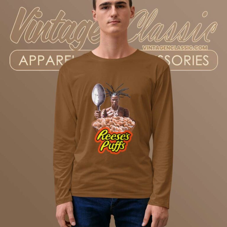 Travis Scott Reeses Puffs Long Sleeve Tee Travis Scott Reeses Puffs Long Sleeve Tee