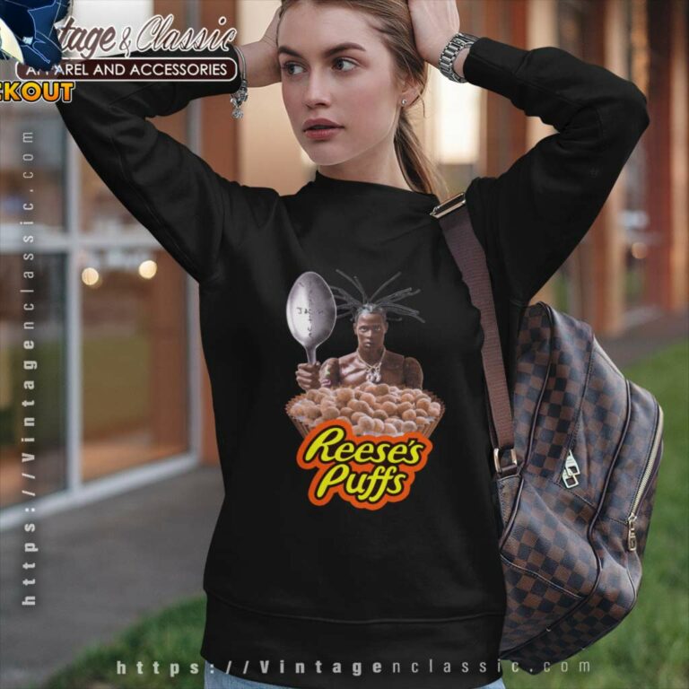 Travis Scott Reeses Puffs Sweatshirt Travis Scott Reeses Puffs Sweatshirt