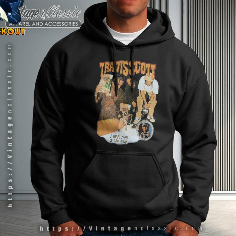 Travis Scott Shirt Look Mom I Can Fly Hoodie Travis Scott Shirt Look Mom I Can Fly Hoodie