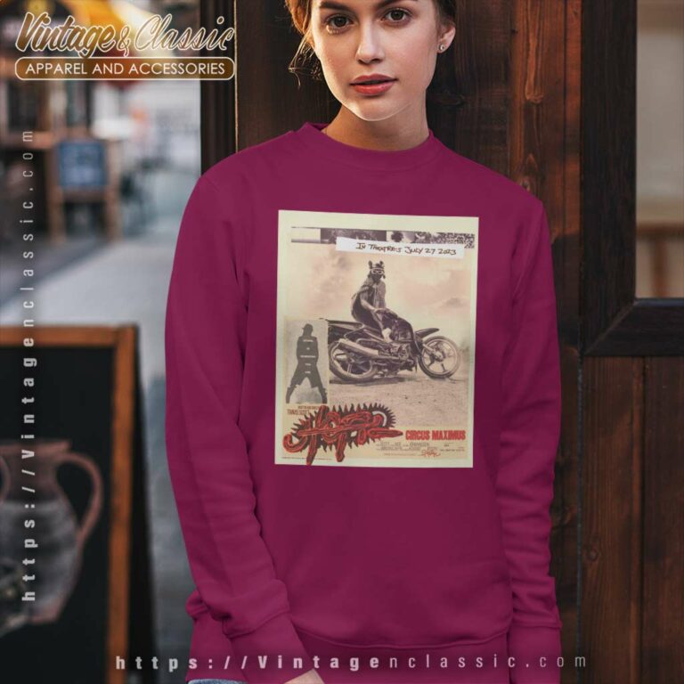 Travis Scott Utopia Album Cover Circus Maximus Sweatshirt Travis Scott Utopia Album Cover Circus Maximus Sweatshirt