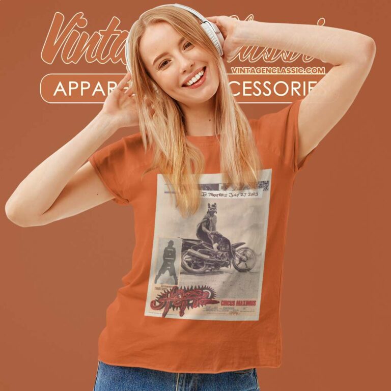 Travis Scott Utopia Album Cover Circus Maximus Women TShirt Travis Scott Utopia Album Cover Circus Maximus Women TShirt