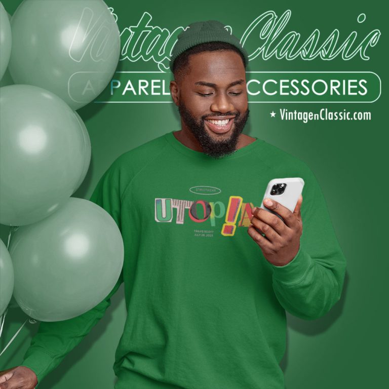 Travis Scott Utopia Album Sweatshirt Travis Scott Utopia Album Sweatshirt