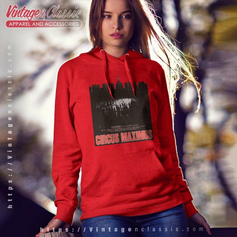 Travis Scott Utopia Circus Maximus Rome Concert Hoodie Travis Scott Utopia Circus Maximus Rome Concert Hoodie