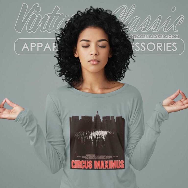 Travis Scott Utopia Circus Maximus Rome Concert Long Sleeve Tee Travis Scott Utopia Circus Maximus Rome Concert Long Sleeve Tee