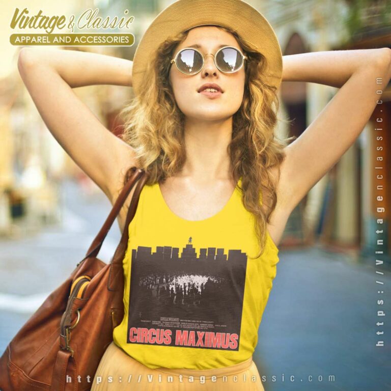 Travis Scott Utopia Circus Maximus Rome Concert Tank Top Racerback Travis Scott Utopia Circus Maximus Rome Concert Tank Top Racerback