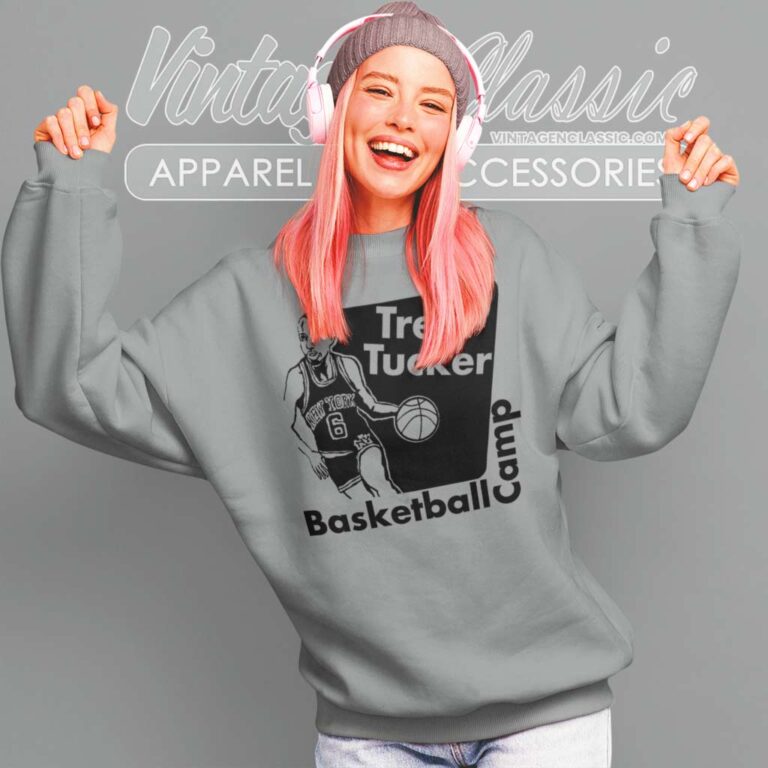 Trent Tucker Basketball Camp New York Knicks Sweatshirt Trent Tucker Basketball Camp New York Knicks Sweatshirt