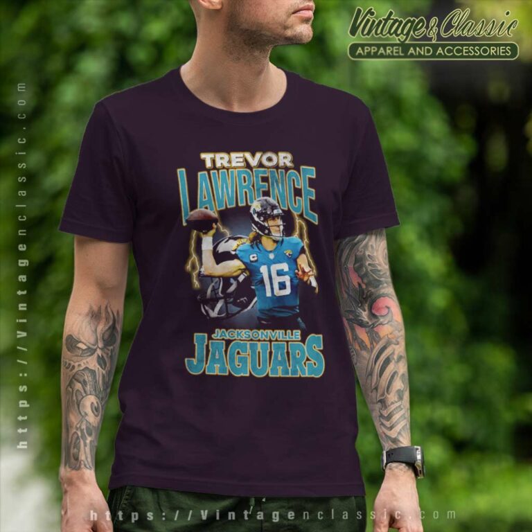 Trevor Lawrence Jacksonville Football T Shirt Trevor Lawrence Jacksonville Football T Shirt