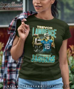 Trevor Lawrence Jacksonville Football Shirt 6 Trevor Lawrence Jacksonville Football Women TShirt