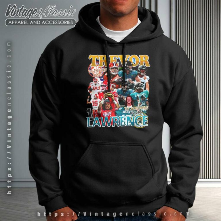 Trevor Lawrence Poster Hoodie Trevor Lawrence Poster Hoodie