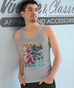 Trevor Lawrence Poster Tank Top Racerback