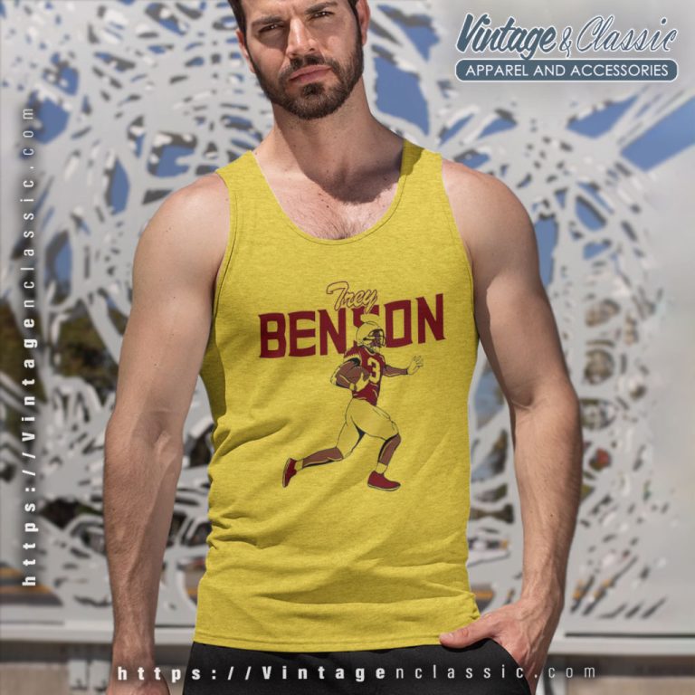 Trey Benson Florida State Seminoles Cartoon Tank Top Racerback Trey Benson Florida State Seminoles Cartoon Tank Top Racerback