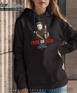 Trick Or Beer Michelob Michael Myers Hoodie