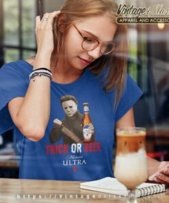 Trick Or Beer Michelob Michael Myers Women TShirt