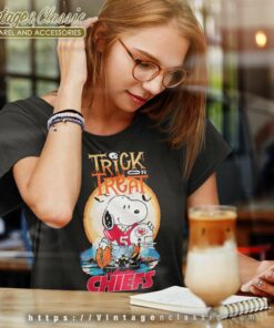 Trick Or Treat Snoopy Teams Kansas City Chiefs Shirt 6 Trick Or Treat Snoopy Teams Kansas City Chiefs Women TShirt