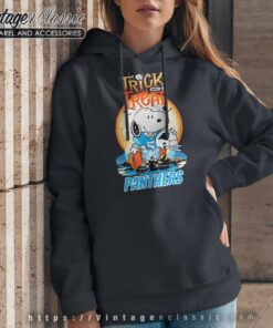 Trick Treat Snoopy Teams Carolina Panthers Trick Treat Snoopy Teams Carolina Panthers Hoodie