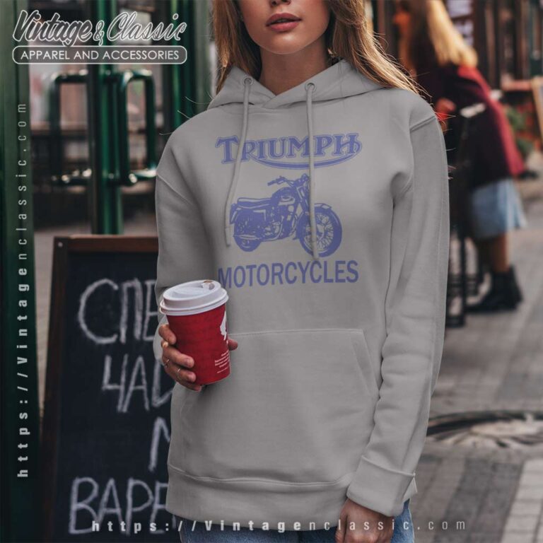 Triumph Motorcycles Bob Dylan Highway Hoodie Triumph Motorcycles Bob Dylan Highway Hoodie