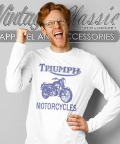 Triumph Motorcycles Bob Dylan Highway Long Sleeve Tee