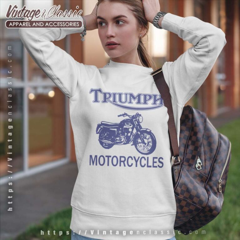Triumph Motorcycles Bob Dylan Highway Sweatshirt Triumph Motorcycles Bob Dylan Highway Sweatshirt